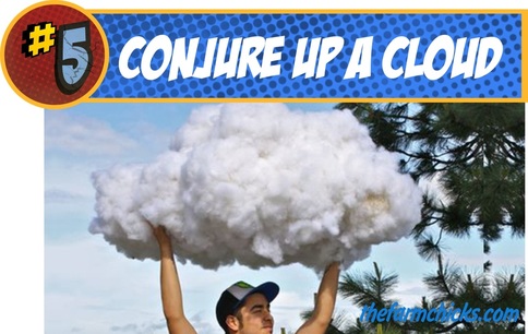 Make your own realistic DIY clouds