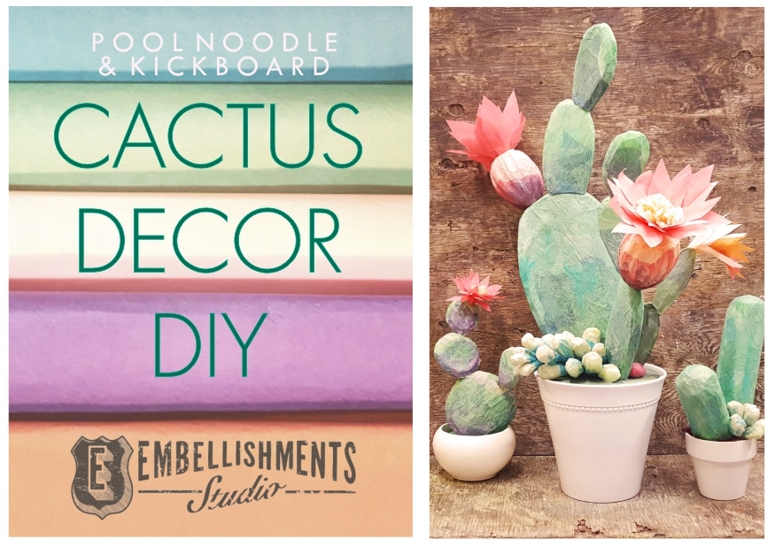 Create a Cactus Garden DIY.  Cactus decor ideas and inspiration.