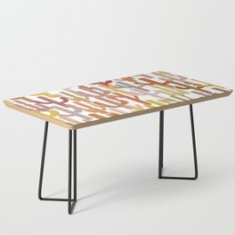Southwest Roam Wild & Free Coffee Table