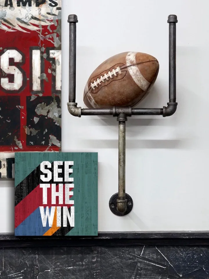 Metal Pipe Goal Post DIY with instructions and a shopping list by Aaron Christensen