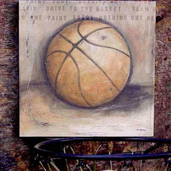 Be the Ball Sports Wall Art - Basketball 