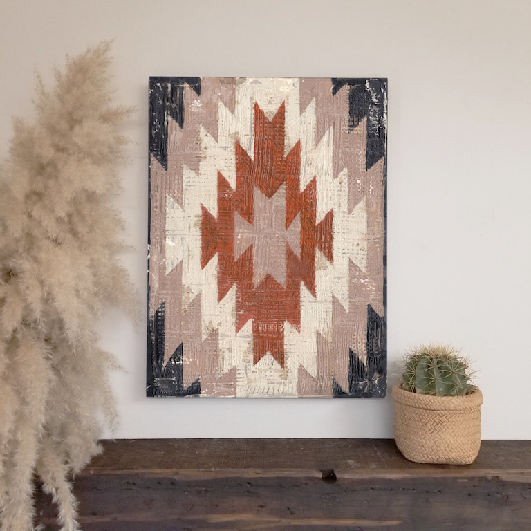 Native Weave Wall Art Decor- 