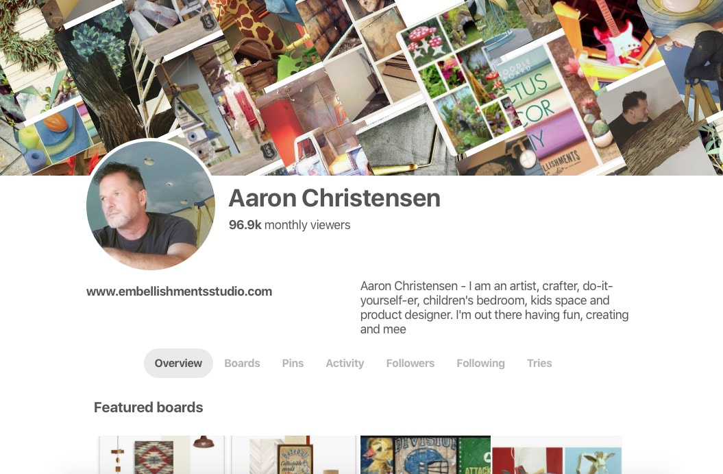 Aaron Christensen's Fairy Garden Pinterest Board