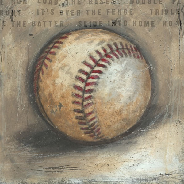 Be the Ball Baseball Sports Wall Art available in canvas and print wall hangings