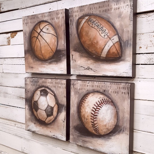 Be the Ball Sports Wall Art Collection for kids, teens and adults