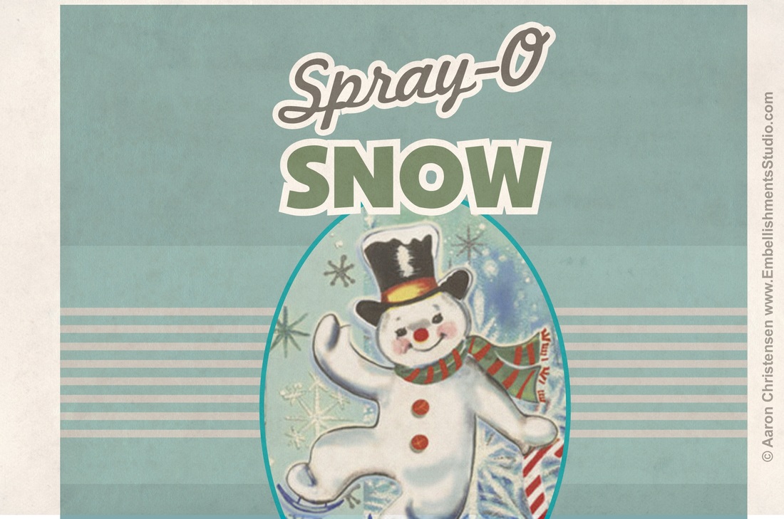 Holiday Craft Vintage Spray Snow Free Download by Aaron ChristensenPicture