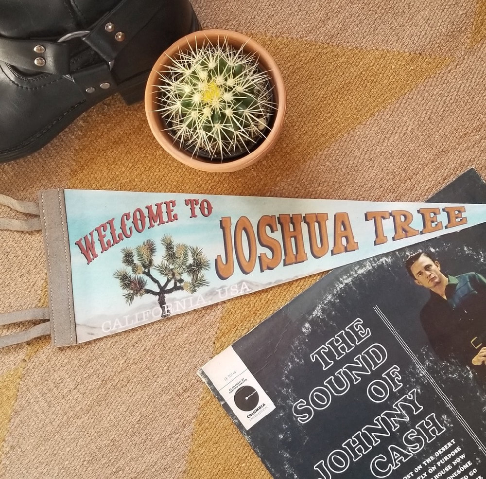Joshua Tree Pennant Souvenir Gift - Vintage Style